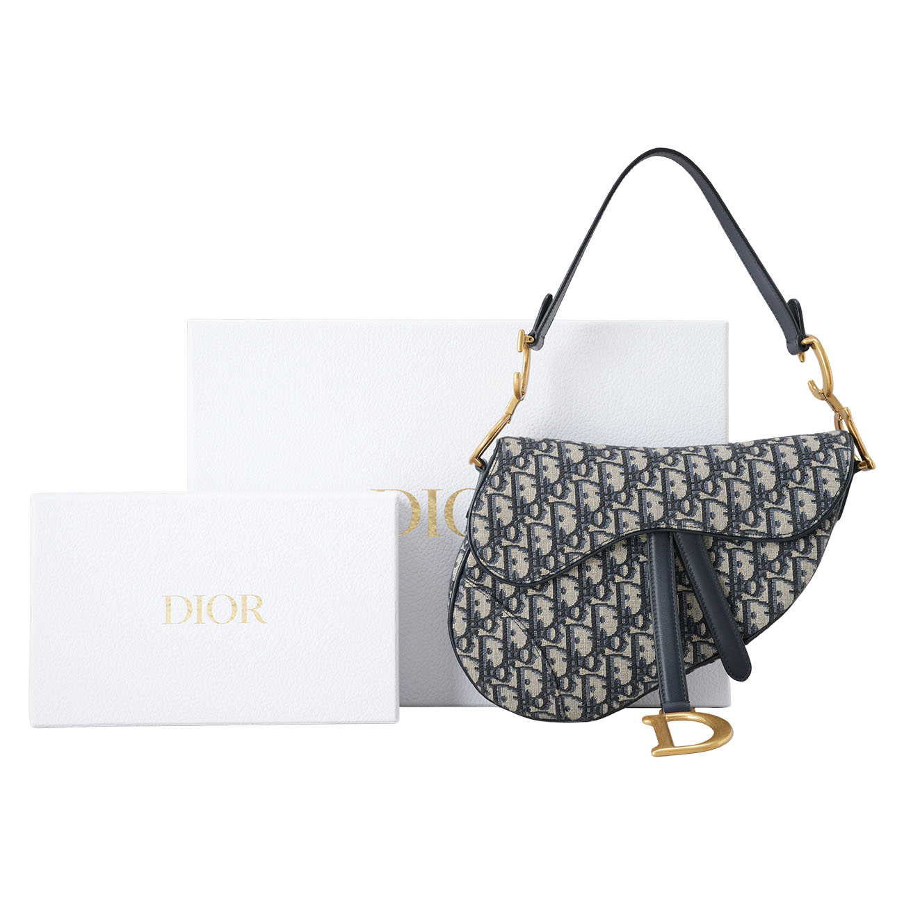 CHRISTIAN DIOR(USED)디올 오블리크 새들백 & 스트랩